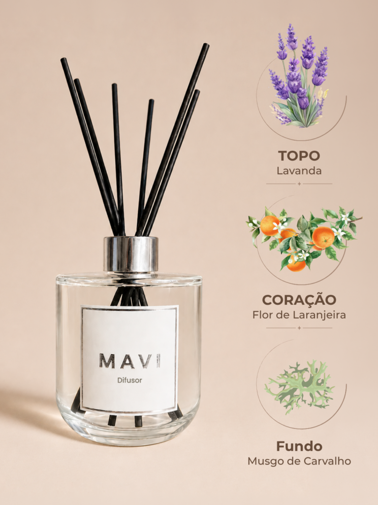 Difusor de Varetas Premium Mavi - Lavanda Francesa