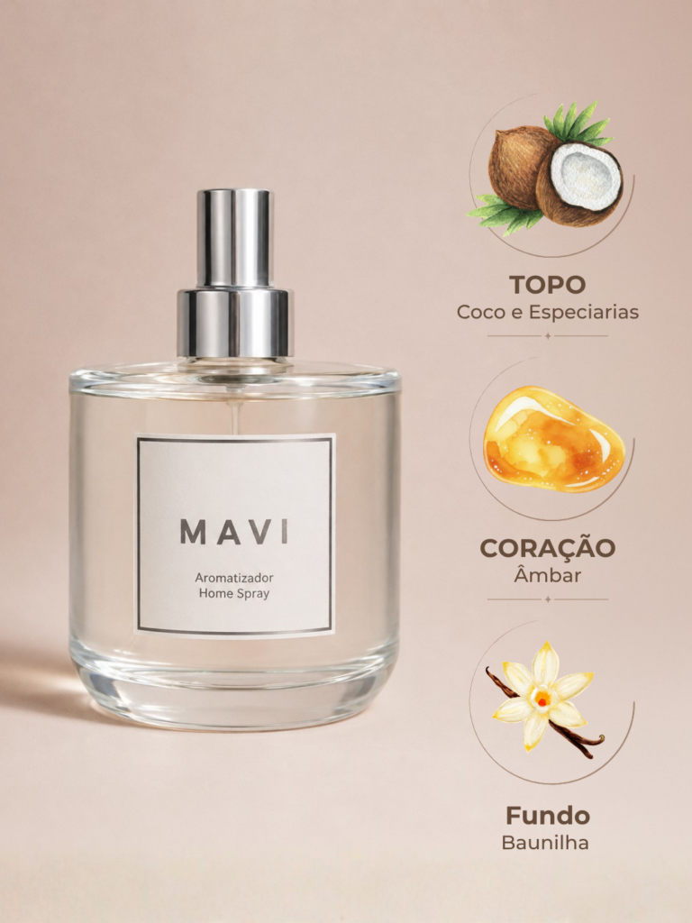 Home Spray Premium Mavi - Dark amber & coconut
