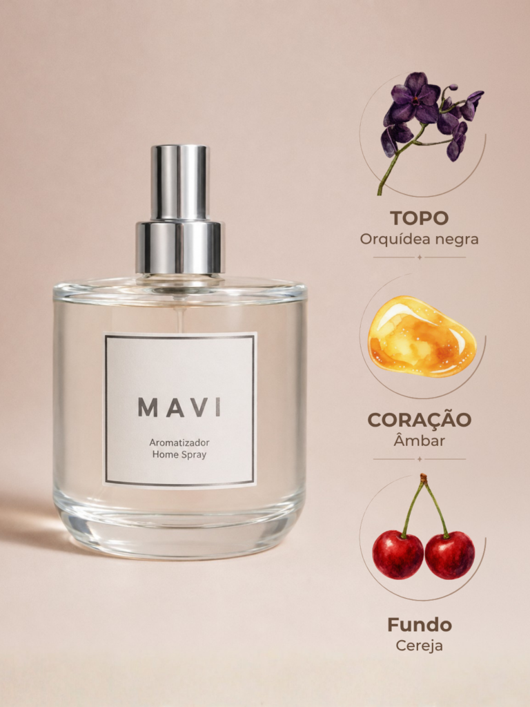 Home Spray Premium Mavi - Dark amber com cereja