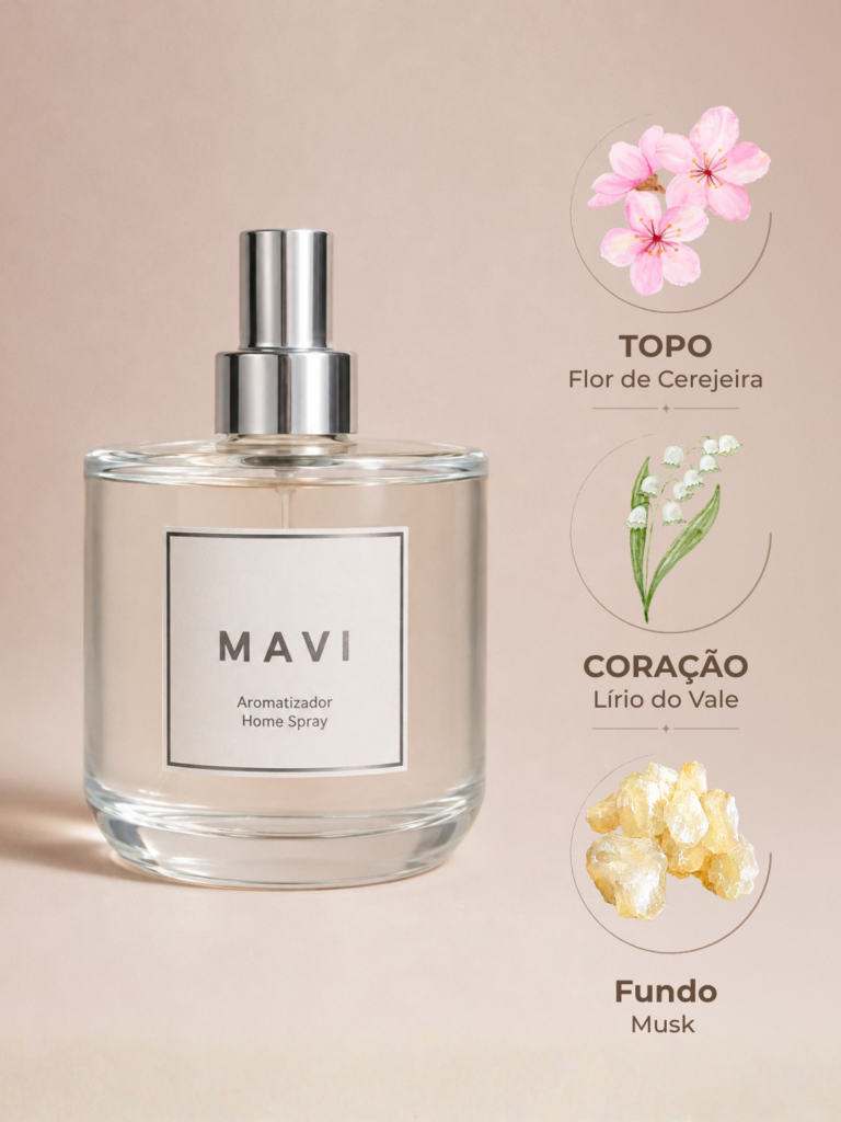 Home Spray Premium Mavi - Flor de Cerejeira e Lírio