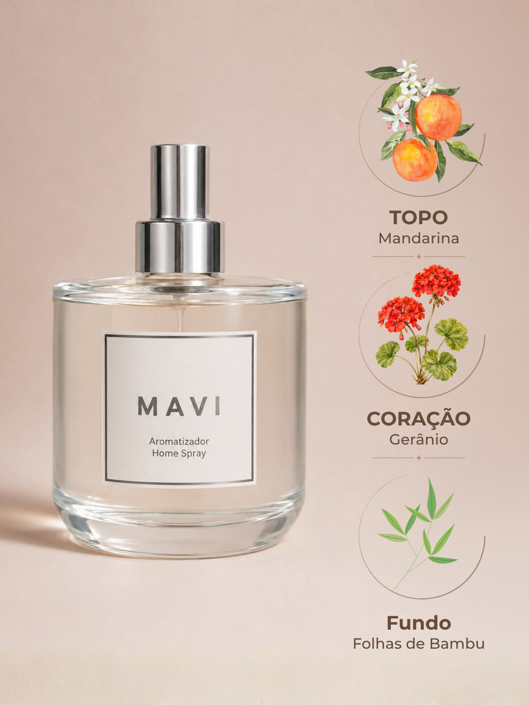 Home Spray Premium Mavi - Folhas de bambu Home Spray Premium Mavi - Folhas de bambu