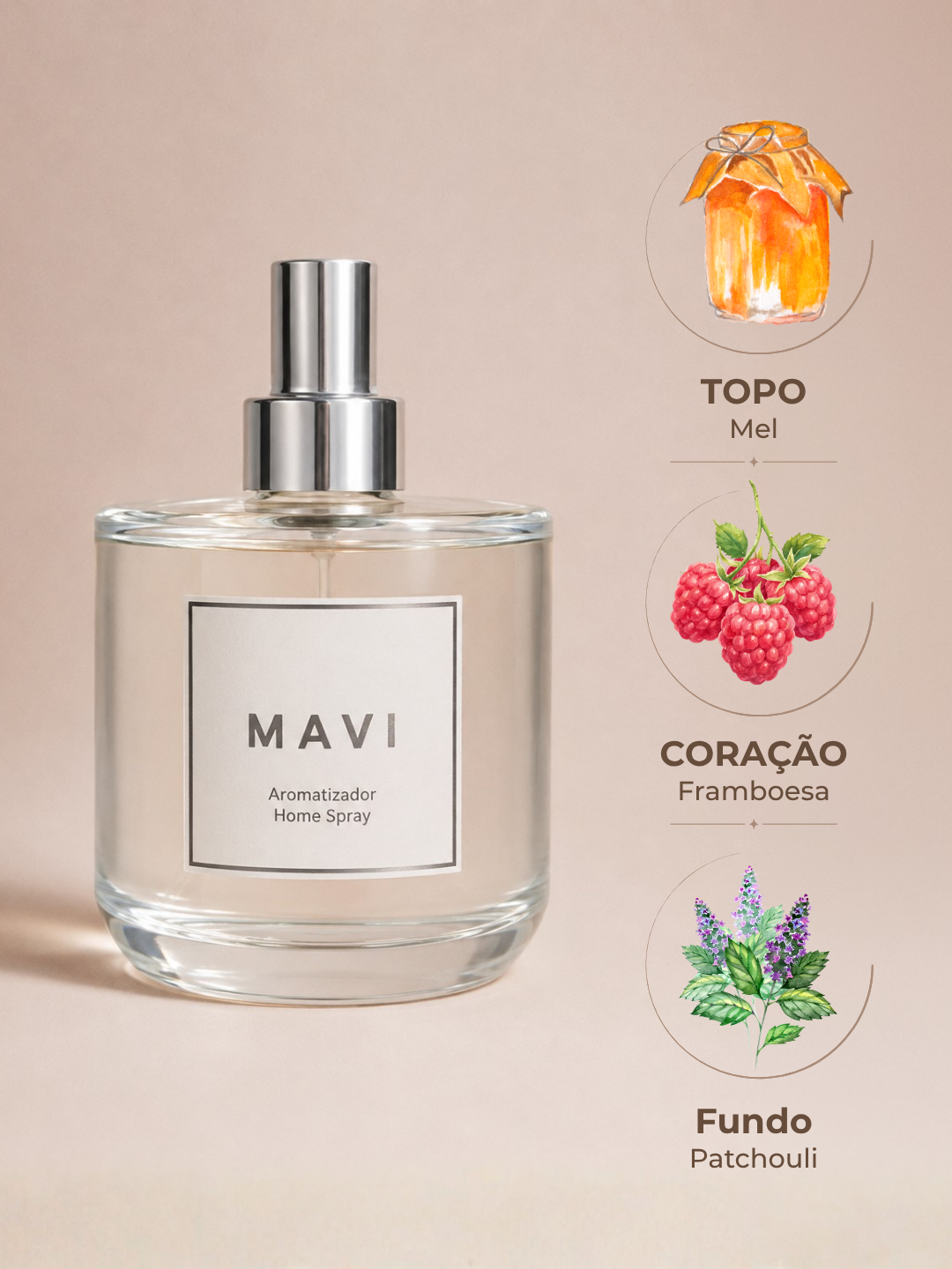 Home Spray Premium Mavi - Mel e Patchouli Home Spray Premium Mavi - Mel e Patchouli