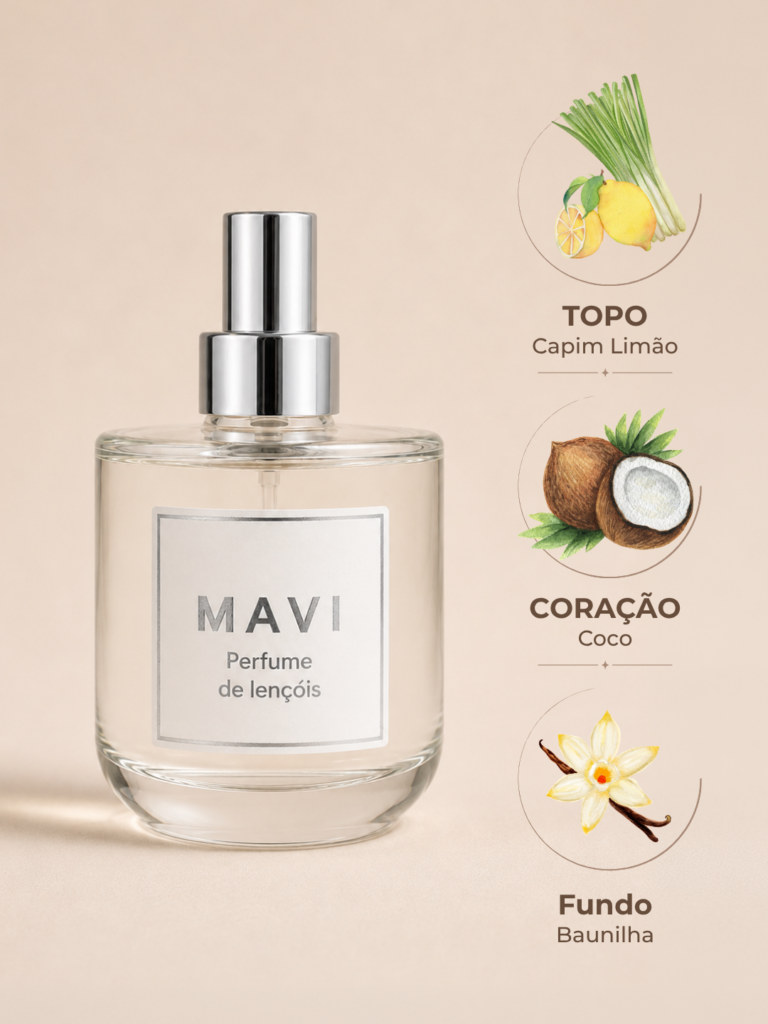 Perfume para Lençóis Premium Mavi - Coco capim limão