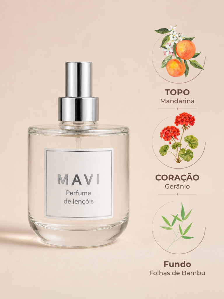 Perfume para Lençóis Premium Mavi - Folhas de bambu