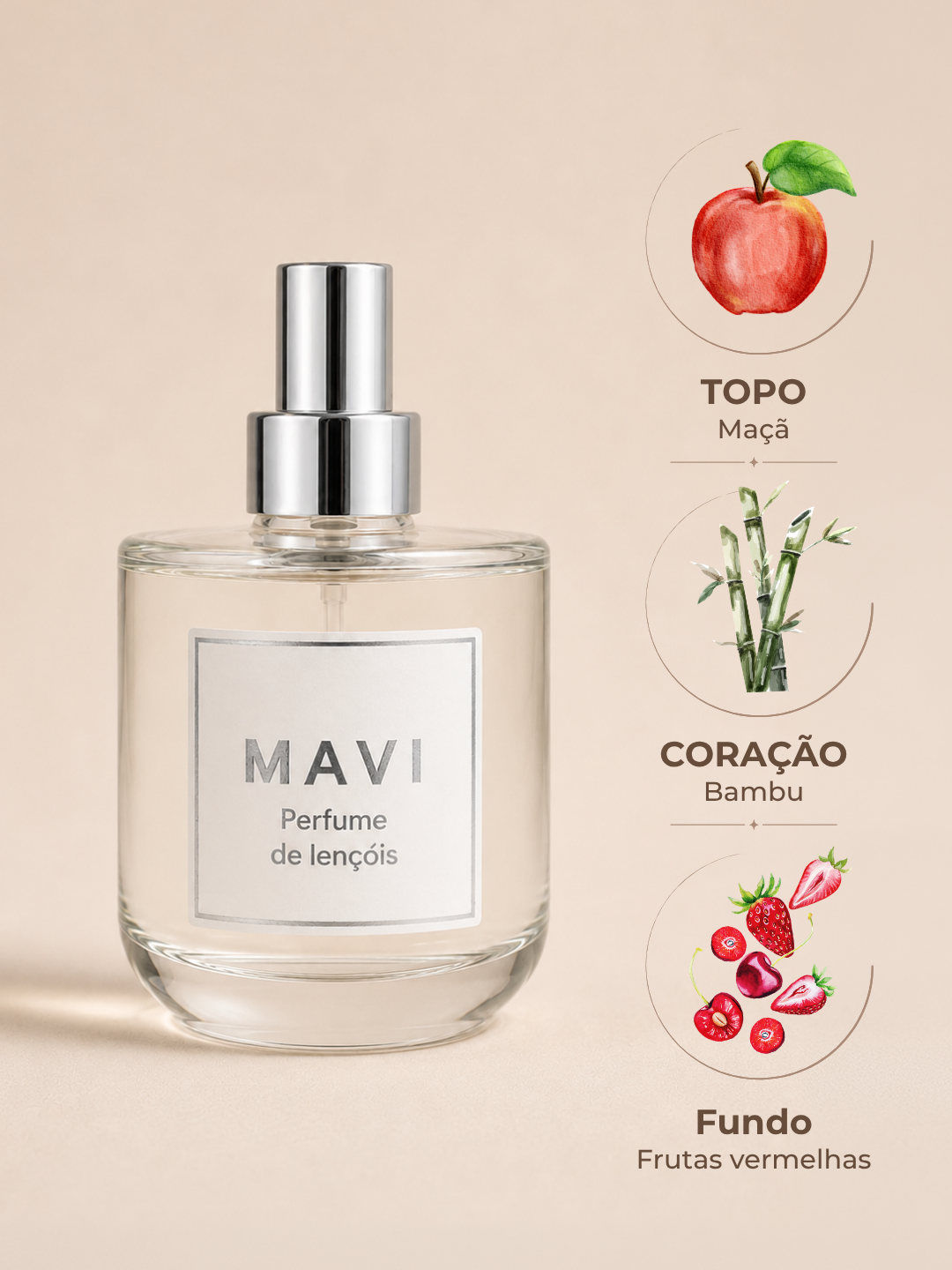 Perfume para Lençóis Premium Mavi - Maçã e frutas vermelhas Perfume para Lençóis Premium Mavi - Maçã e frutas vermelhas