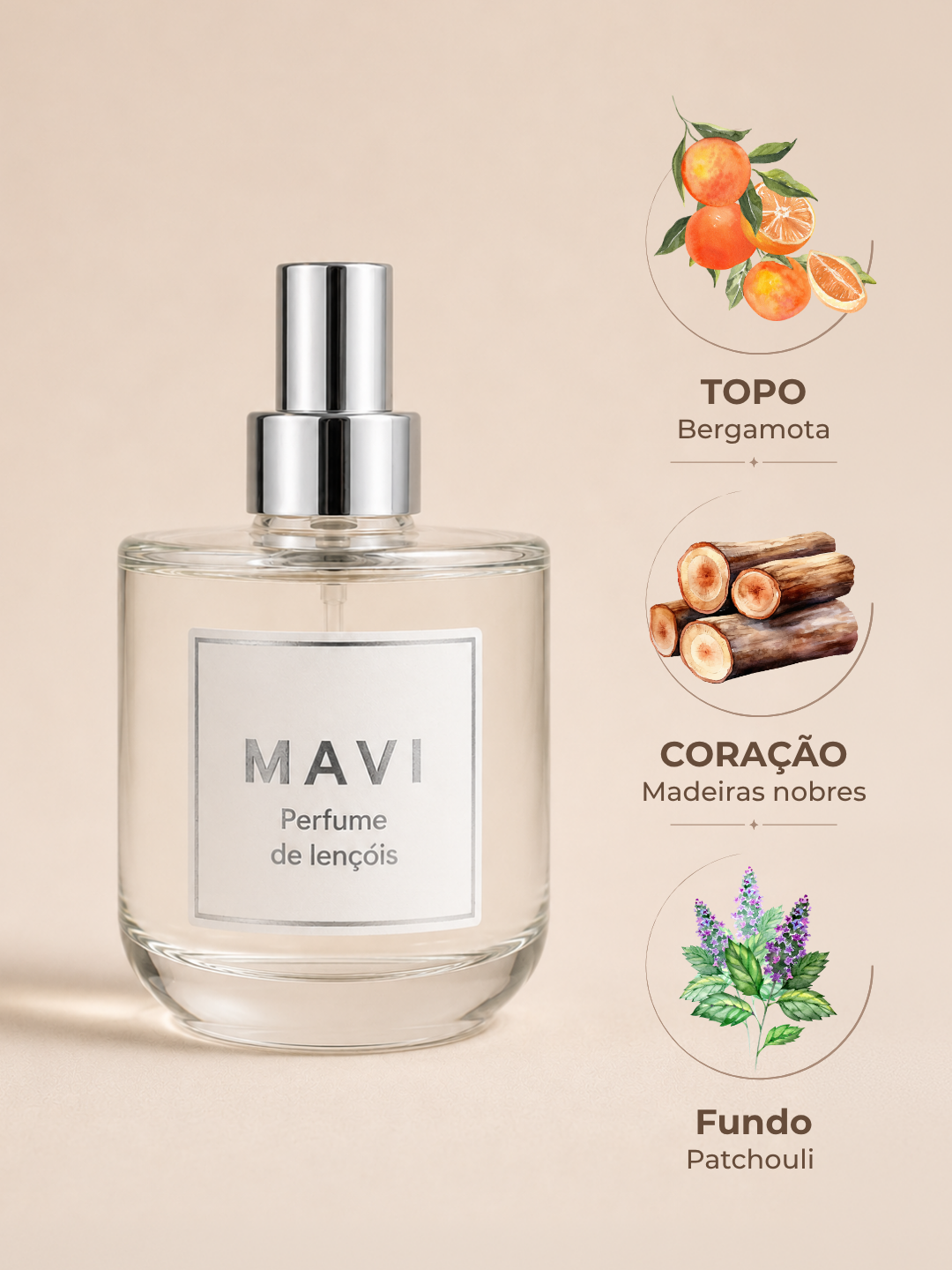 Perfume para Lençóis Premium Mavi - Madeiras raras Perfume para Lençóis Premium Mavi - Madeiras raras