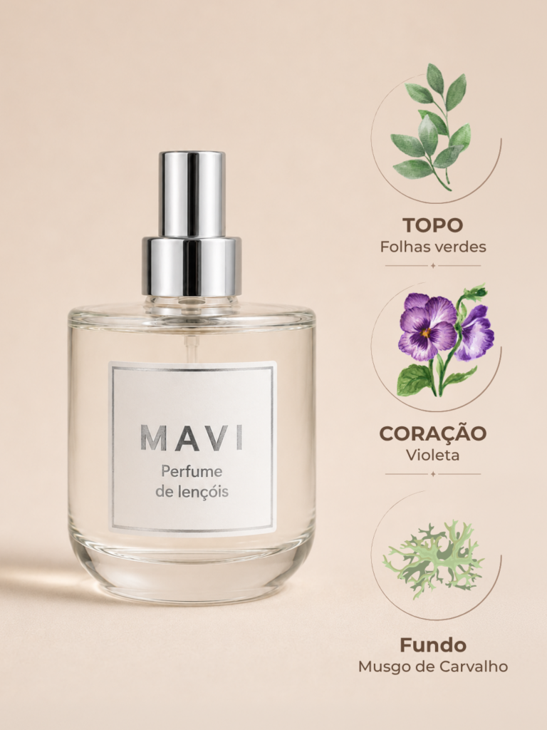 Perfume para Lençóis Premium Mavi - Musgo de Carvalho