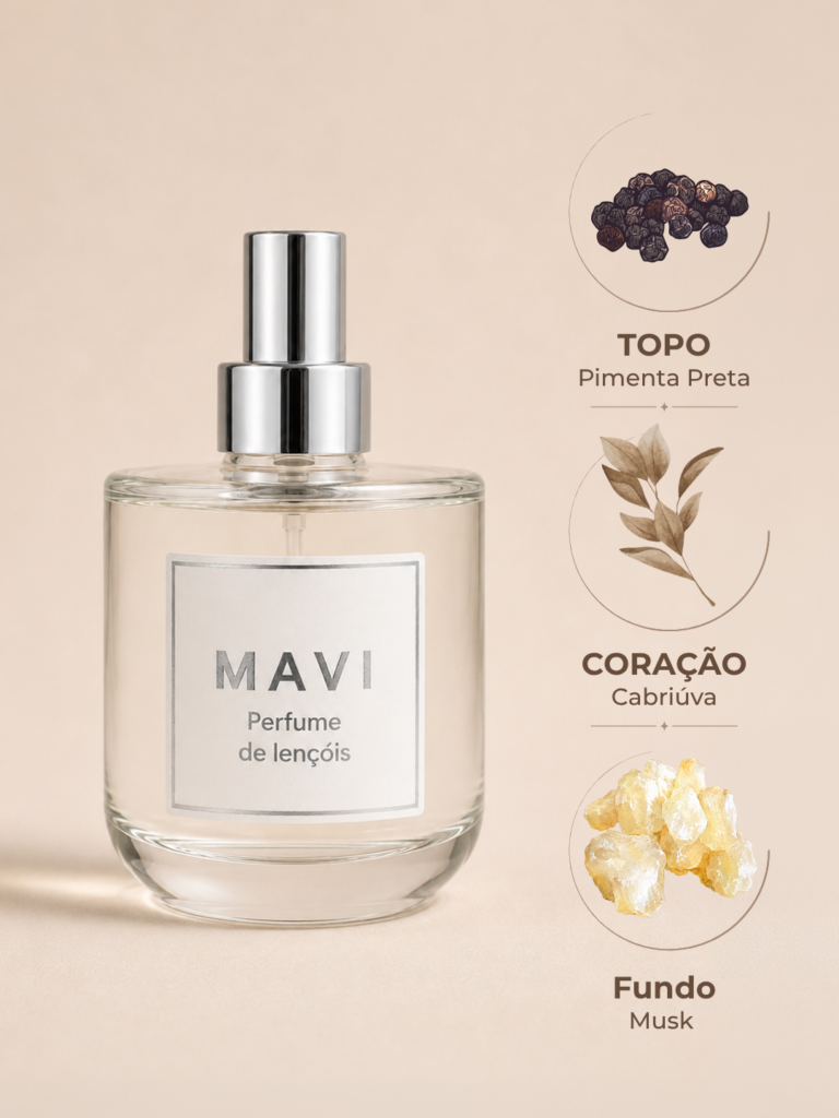 Perfume para Lençóis Premium Mavi - Pimenta Preta